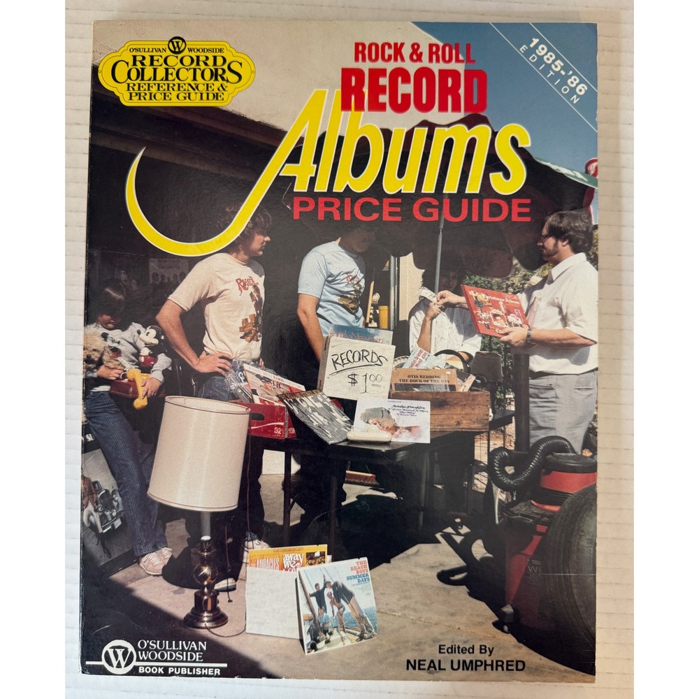 O'Sullivan Woodside Record Price Guide Excellent 1985-86 Edition